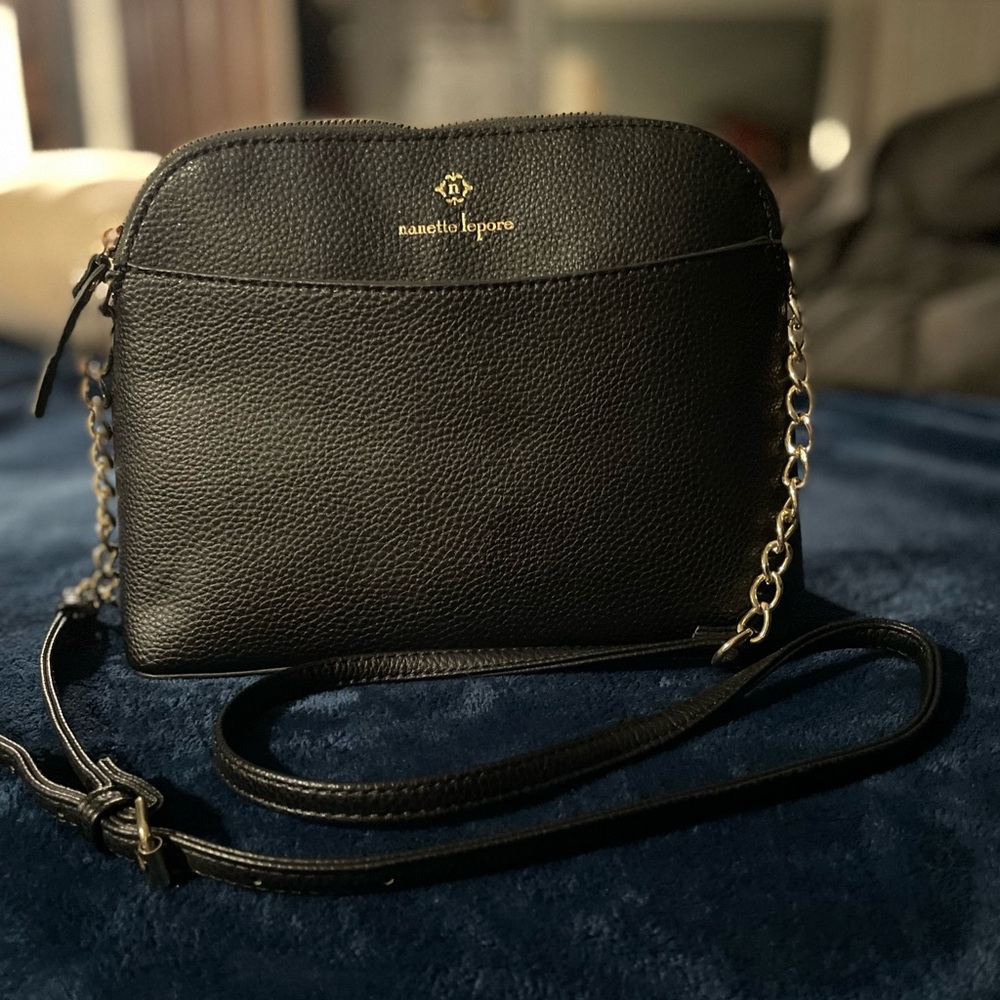 NWOT Nanette Lepore Vegan Leather Bag - Picture 3 of 8